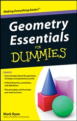 Geometry Essentials For Dummies - ISBN 9781118068755