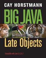 Big Java: Late Objects - ISBN 9781118087886