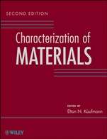 Characterization of Materials, 3 Volume Set - ISBN 9781118110744