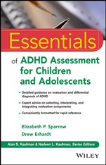Essentials of ADHD Assessment for Children and Adolescents - ISBN 9781118112700