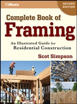 Complete Book of Framing: An Illustrated Guide for Residential Construction - ISBN 9781118113493