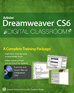 Adobe Dreamweaver CS6 Digital Classroom - ISBN 9781118124093