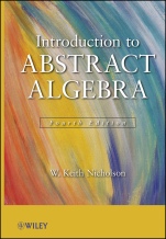 Introduction to Abstract Algebra - ISBN 9781118135358