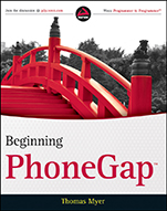 Beginning PhoneGap - ISBN 9781118156650