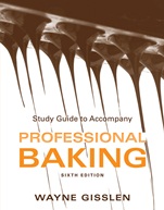 Study Guide to accompany Professional Baking, 6e - ISBN 9781118158333
