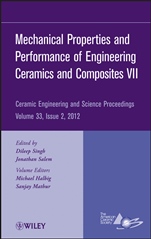 Mechanical Properties and Performance of Engineering Ceramics and Composites VII - ISBN 9781118205884