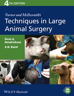 Turner and McIlwraiths Techniques in Large Animal Surgery - ISBN 9781118273234