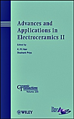 Advances and Applications in Electroceramics II - ISBN 9781118273357