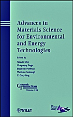 Advances in Materials Science for Environmental and Energy Technologies - ISBN 9781118273425