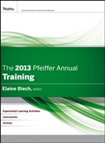The 2013 Pfeiffer Annual: Training - ISBN 9781118301777