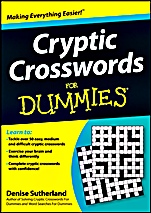Cryptic Crosswords For Dummies - ISBN 9781118305218