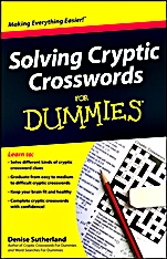 Solving Cryptic Crosswords For Dummies - ISBN 9781118305256