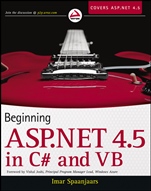 Beginning ASP.NET 4.5: in C# and VB - ISBN 9781118311806