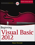 Beginning Visual Basic 2012 - ISBN 9781118311813