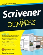 Scrivener For Dummies - ISBN 9781118312476