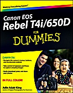 Canon EOS Rebel T4i/650D For Dummies - ISBN 9781118335970