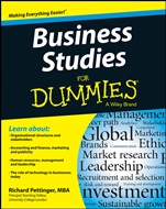 Business Studies For Dummies - ISBN 9781118348116