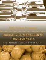 Study Guide to Accompany Foodservice Management Fundamentals - ISBN 9781118363348