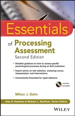 Essentials of Processing Assessment - ISBN 9781118368206