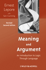 Meaning and Argument: An Introduction to Logic Through Language - ISBN 9781118390191