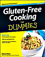 Gluten–Free Cooking For Dummies - ISBN 9781118396445