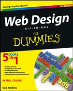 Web Design All–in–One For Dummies - ISBN 9781118404102