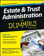 Estate and Trust Administration For Dummies - ISBN 9781118412251