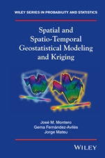 Spatial and Spatio–Temporal Geostatistical Modeling and Kriging - ISBN 9781118413180