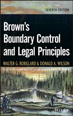 Browns Boundary Control and Legal Principles - ISBN 9781118431436