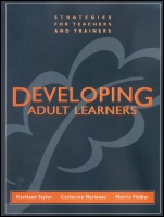 Developing Adult Learners: Strategies for Teachers and Trainers - ISBN 9781118436325