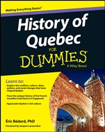 History of Quebec For Dummies - ISBN 9781118440551