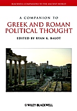A Companion to Greek and Roman Political Thought - ISBN 9781118451359