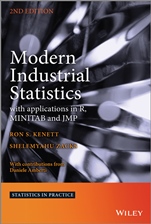 Modern Industrial Statistics: with applications in R, MINITAB and JMP - ISBN 9781118456064