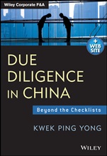 Due Diligence in China: Beyond the Checklists - ISBN 9781118469064