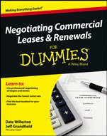 Negotiating Commercial Leases & Renewals For Dummies - ISBN 9781118477465