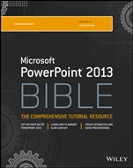 PowerPoint 2013 Bible - ISBN 9781118488119