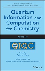 Quantum Information and Computation for Chemistry, Volume 154 - ISBN 9781118495667