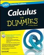 Calculus: 1,001 Practice Problems For Dummies (+ Free Online Practice) - ISBN 9781118496718
