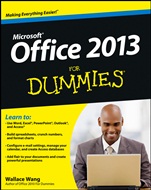 Office 2013 For Dummies - ISBN 9781118497159