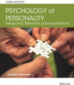Psychology of Personality: Viewpoints, Research, and Applications - ISBN 9781118504437