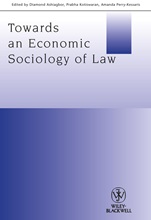 Towards an Economic Sociology of Law - ISBN 9781118508251
