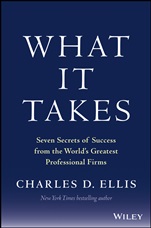 What It Takes: Seven Secrets of Success from the Worlds Greatest Professional Firms - ISBN 9781118517727