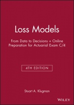 Loss Models: From Data to Decisions, 4th Edition Book + Online Preparation for Actuarial Exam C/4 - ISBN 9781118518618
