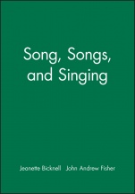 Song, Songs, and Singing - ISBN 9781118524671