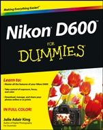 Nikon D600 For Dummies - ISBN 9781118530795