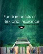 Fundamentals of Risk and Insurance - ISBN 9781118534007