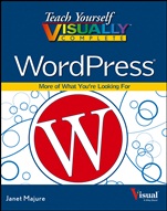 Teach Yourself VISUALLY Complete WordPress - ISBN 9781118583951