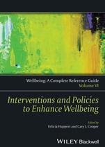Wellbeing: A Complete Reference Guide: Interventions and Policies to Enhance Wellbeing - ISBN 9781118608357