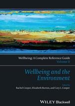 Wellbeing: A Complete Reference Guide: Wellbeing and the Environment - ISBN 9781118608371