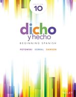 Dicho y hecho: Beginning Spanish - ISBN 9781118615614